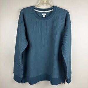 L.L. Bean Men's Teal Crewneck Sweater